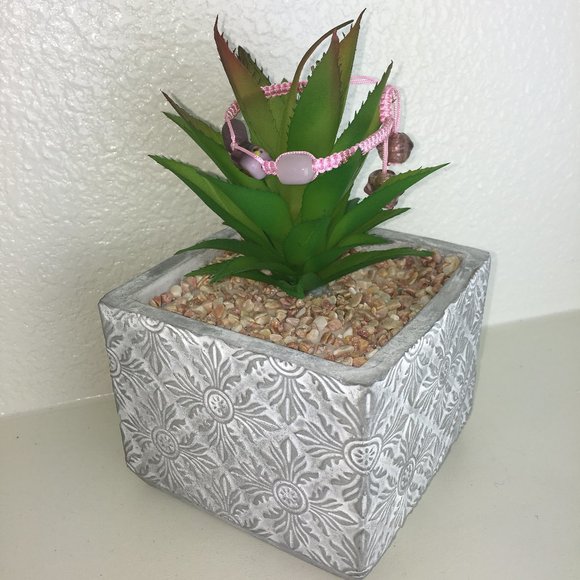 Handmade Chinese Knotting Bracelet W/ Glass Beads - Picture 3 of 8